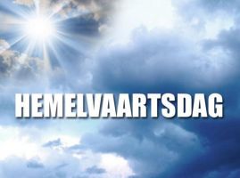 Hemelvaartsdag gesloten